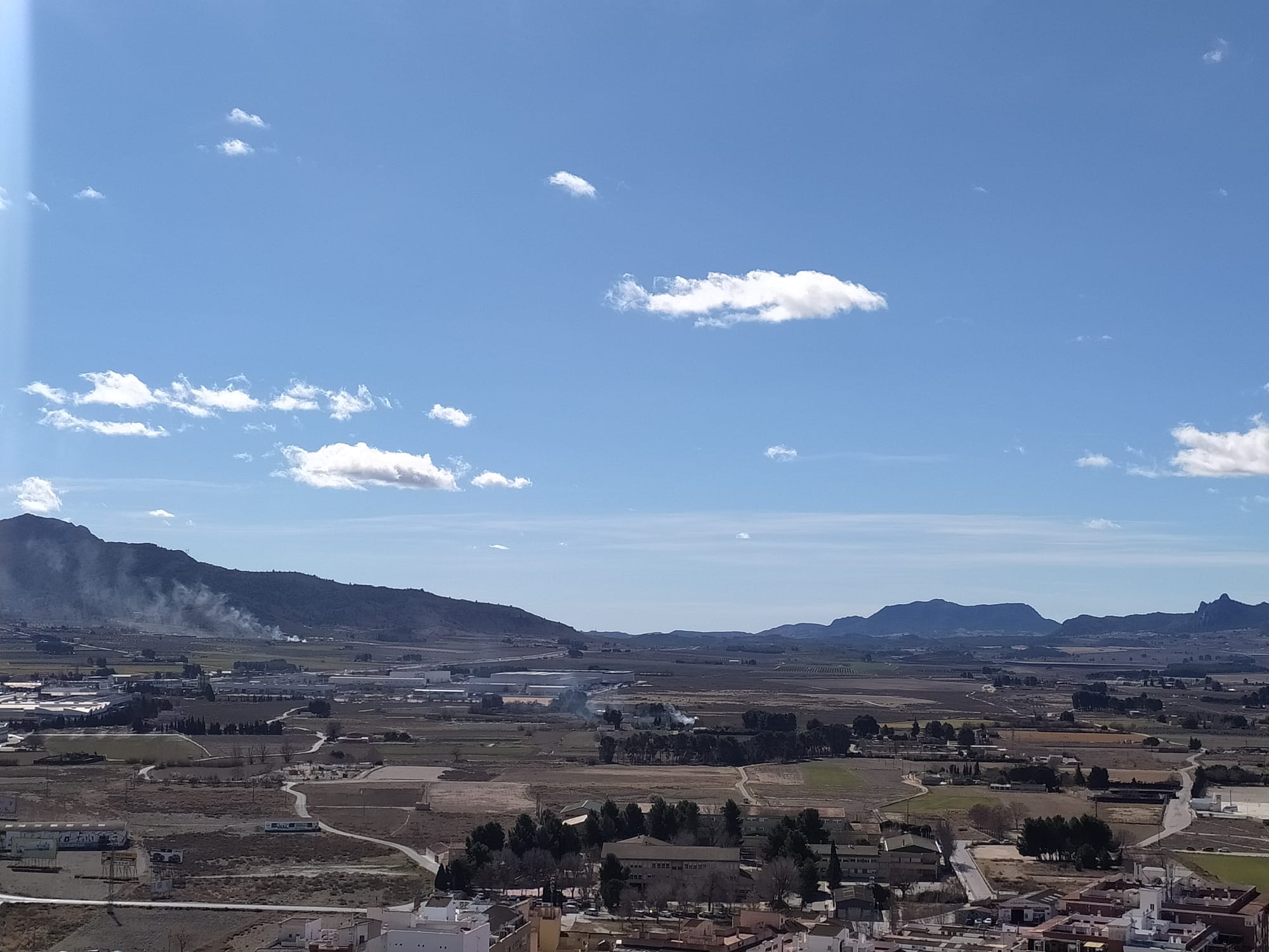 Panorámica parcial del término de Villena