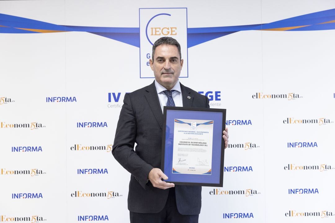 MIT School Málaga, galardonado de nuevo en la Excelencia en la Gestión Empresarial en la IV Edición CIEGE 
