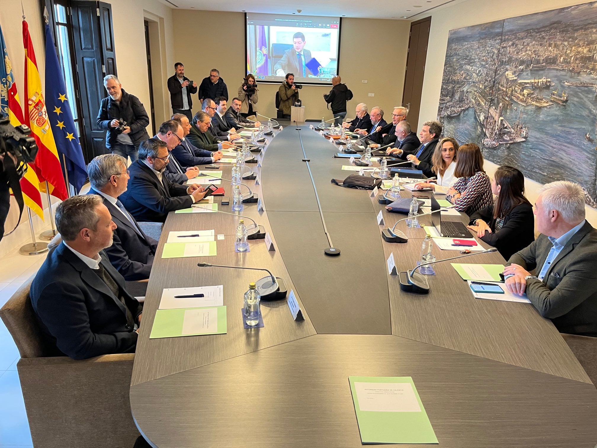 Reunión del Consejo de Administración de la Autoridad Portuaria de València.