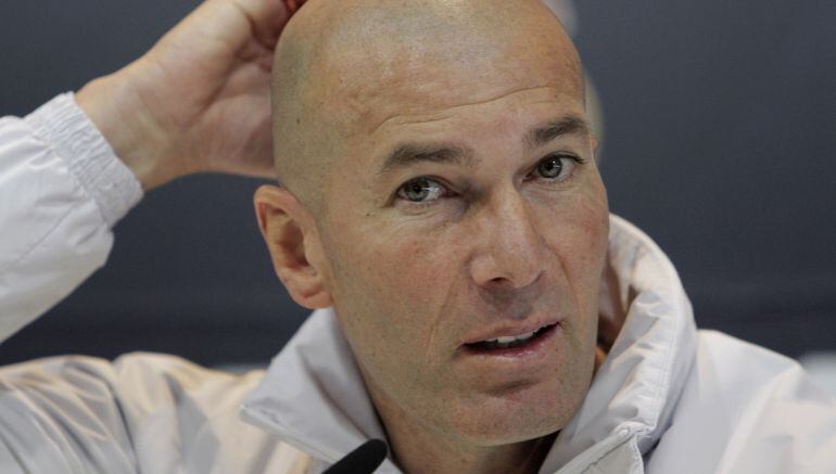 Zidane, en rueda de prensa