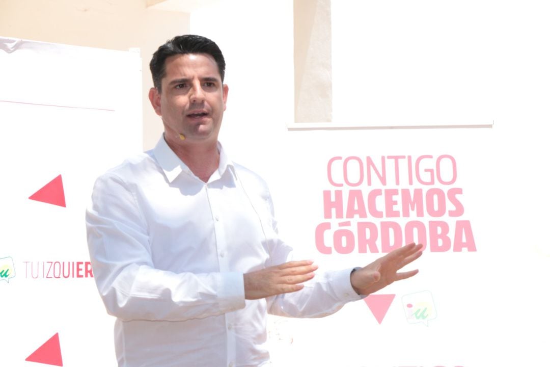 Pedro García, candidato a la alcaldía por IU
