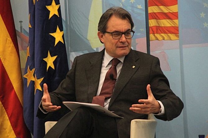 El President de la Generalitat, Artur Mas