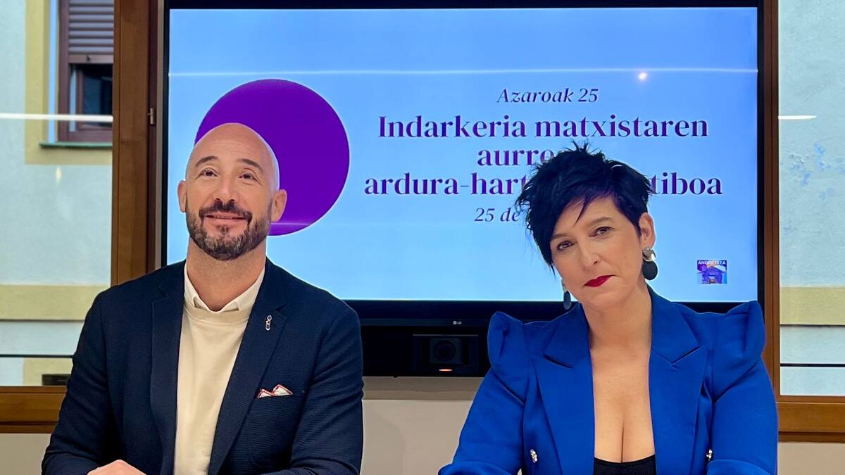 El Ayuntamiento de Eibar presenta la programación de Andretxea con motivo del día contra las violencias machistas