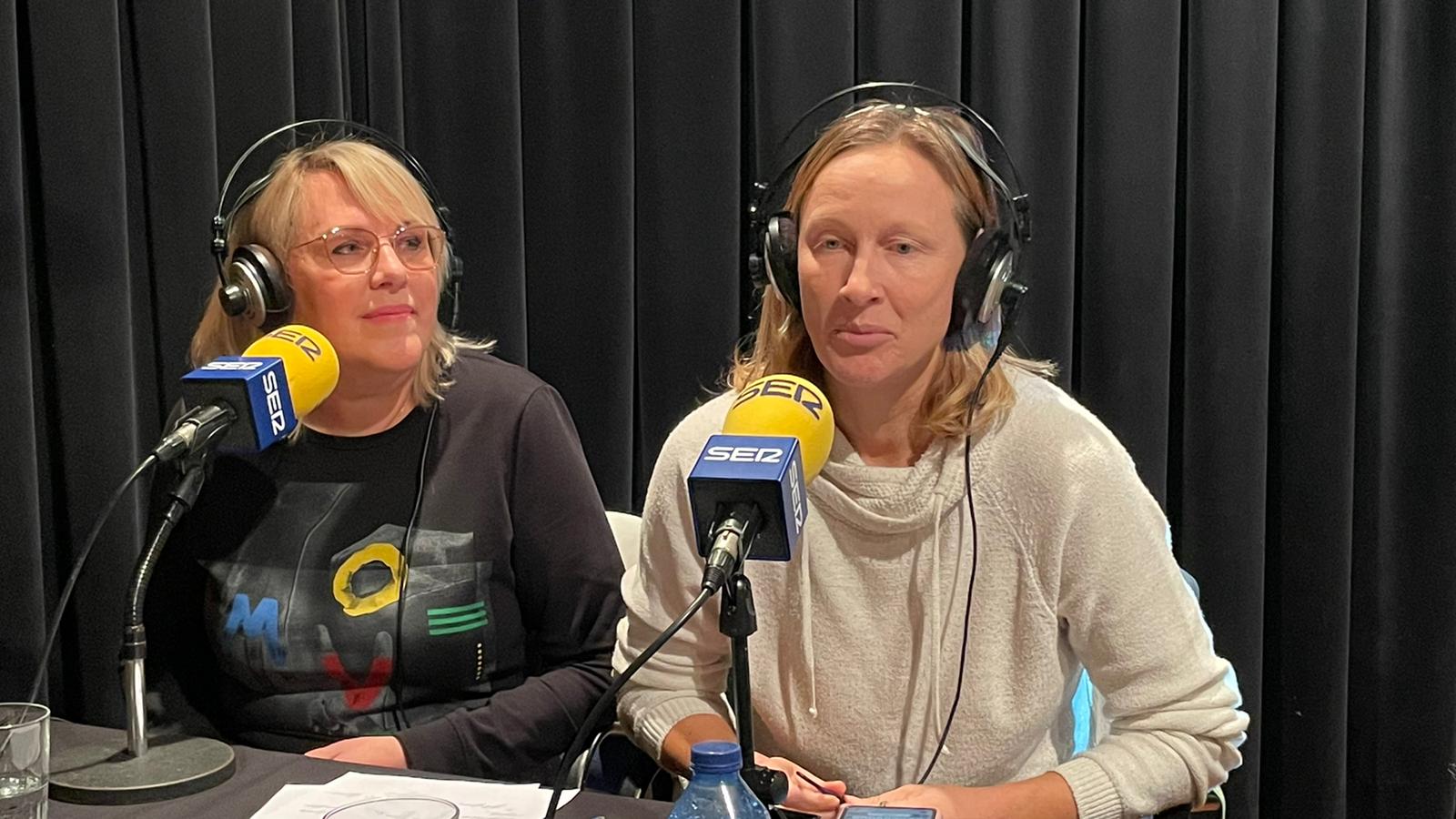 Natalya Filomenko y Svetlana en &#039;Hoy por Hoy Euskadi&#039;.