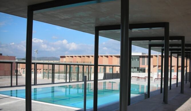 Piscina de la presó de Lledoners a Manresa