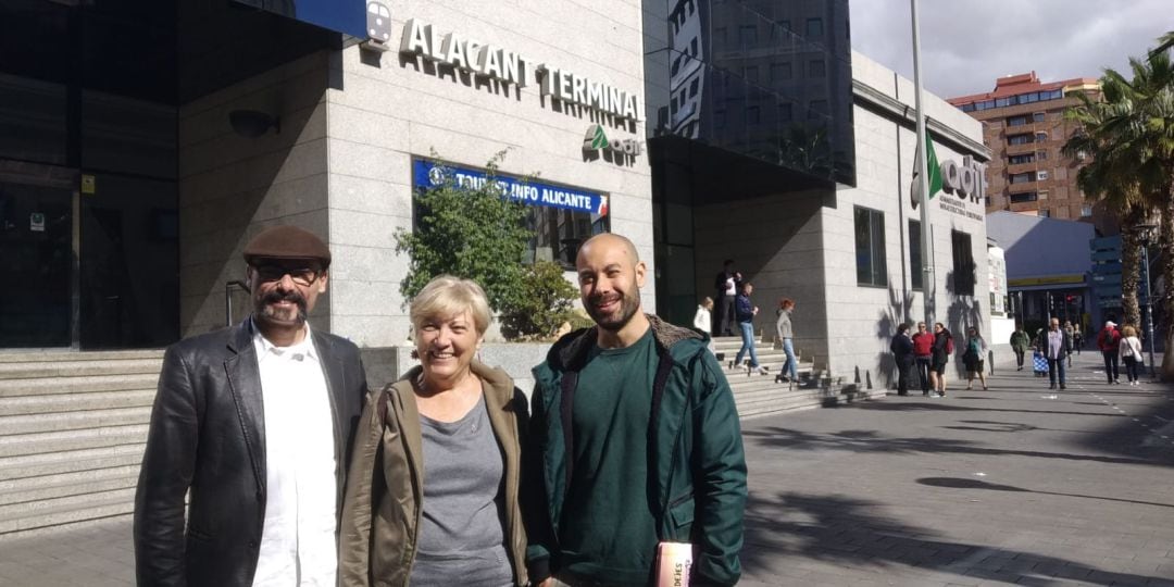 Txema Guijarro, Isabel González y Xavi López