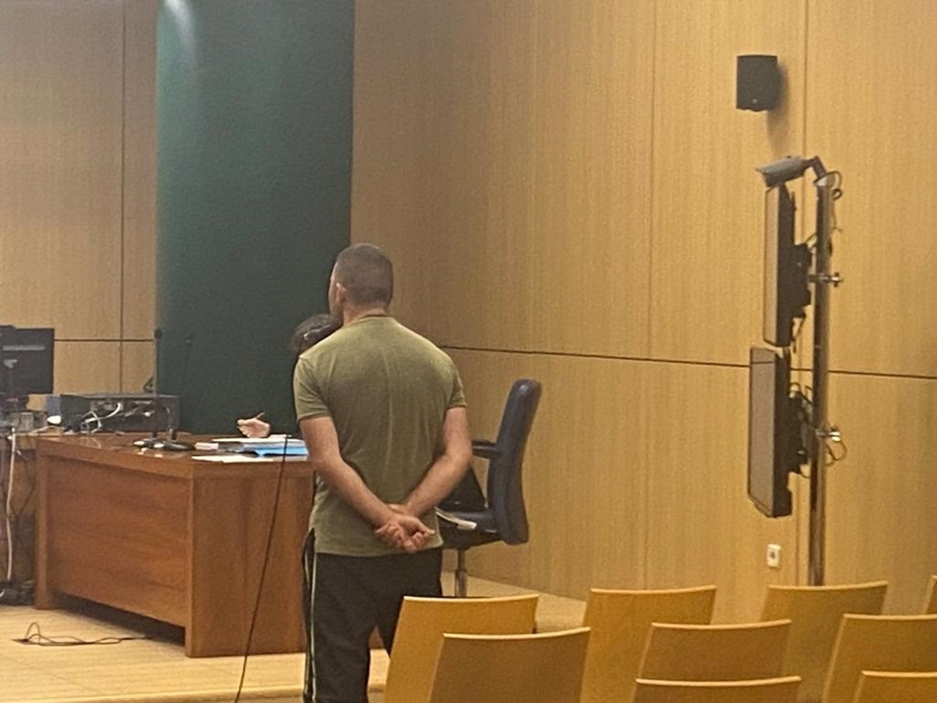 Acusado durante el juicio