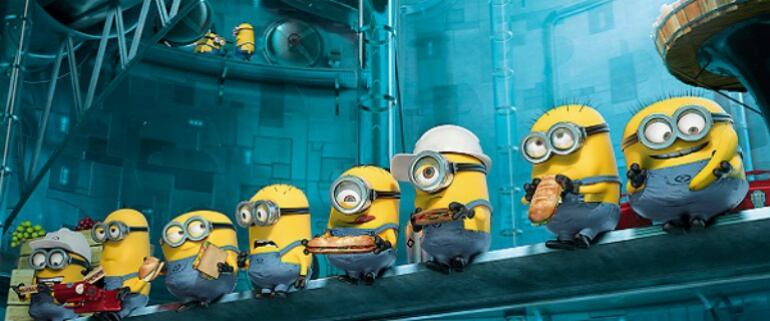 Fotograma de &#039;Los Minions&#039;.