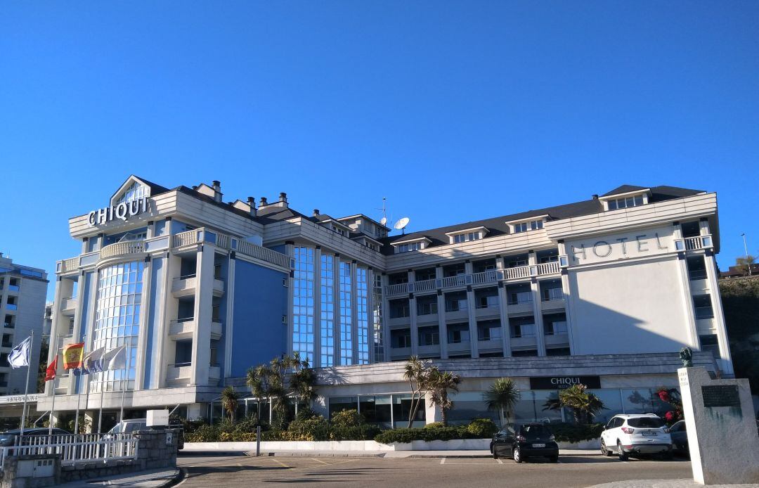 Hotel Chiqui en la segunda playa del Sardinero en Santander.