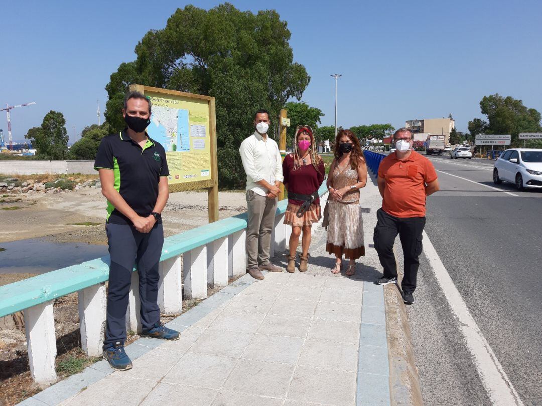 Inauguración del paseo.