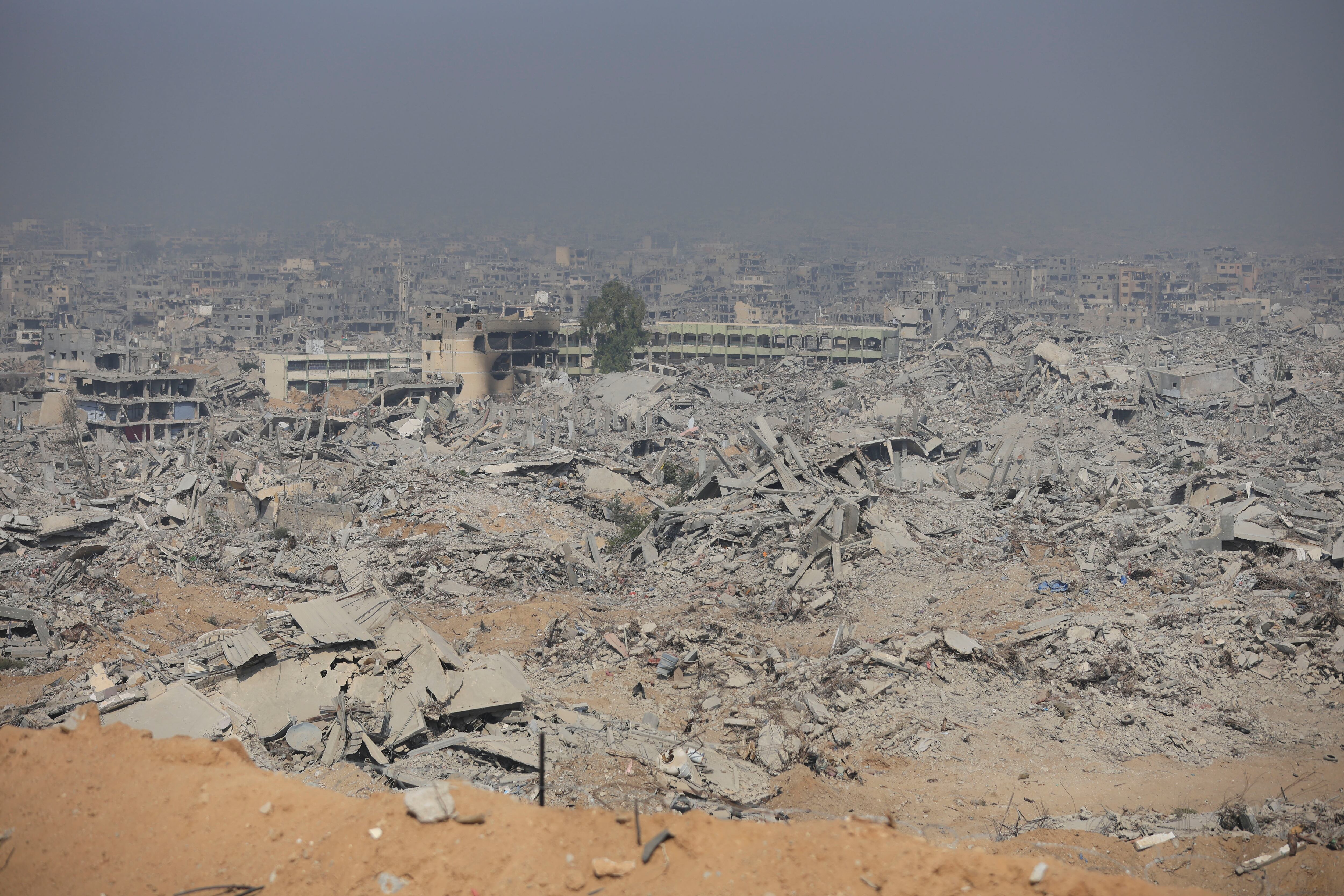 Barrio de Shejaia, en las afueras de la Ciudad de Gaza (norte del enclave).