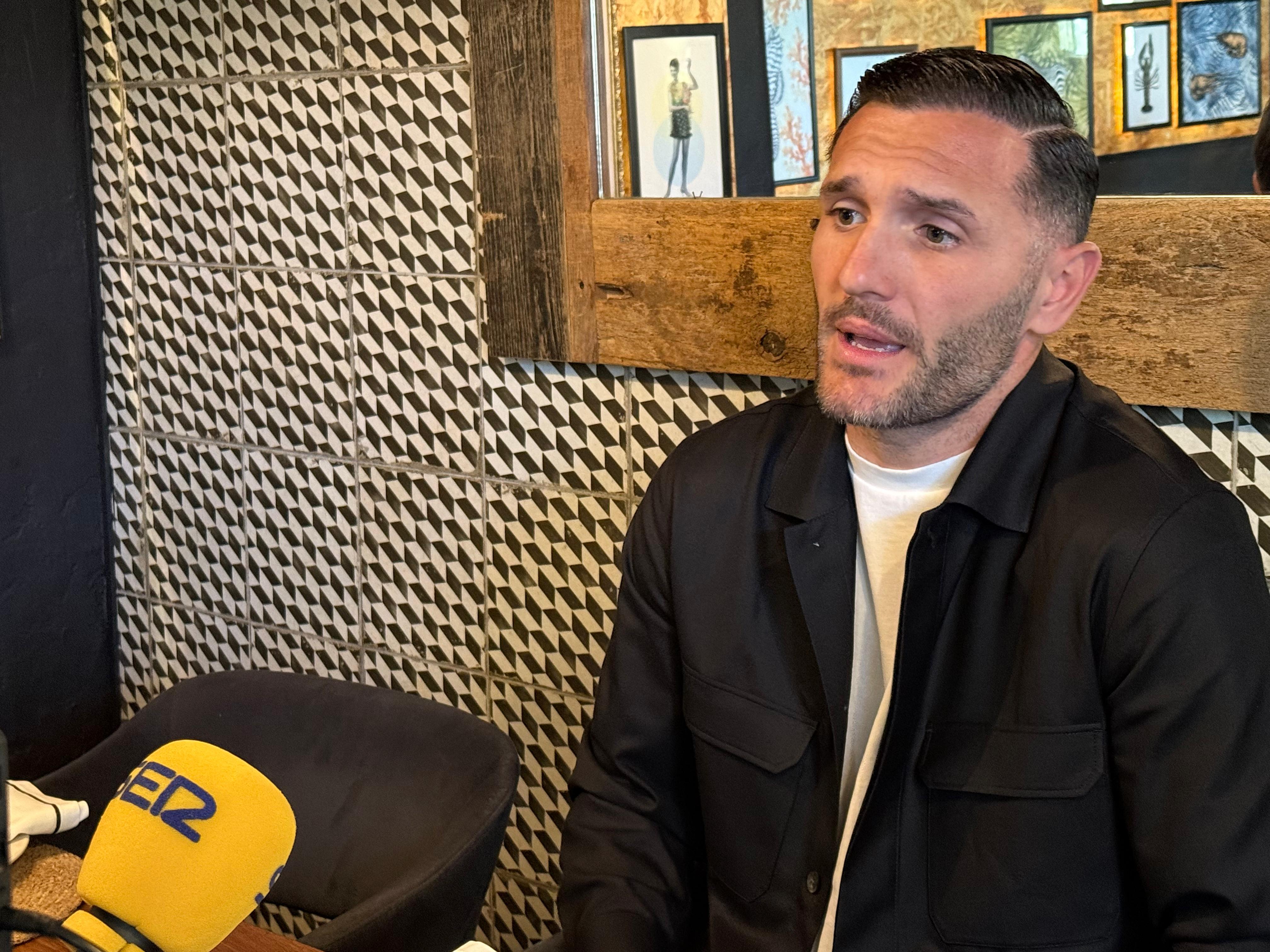 Lucas Pérez en el Arsenio Manila en la tertulia de martes de Radio Cádiz.