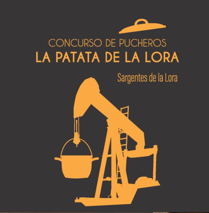 Cartel del Concurso de Pucheros de Sargentes de La Lora de este 12 de octubre