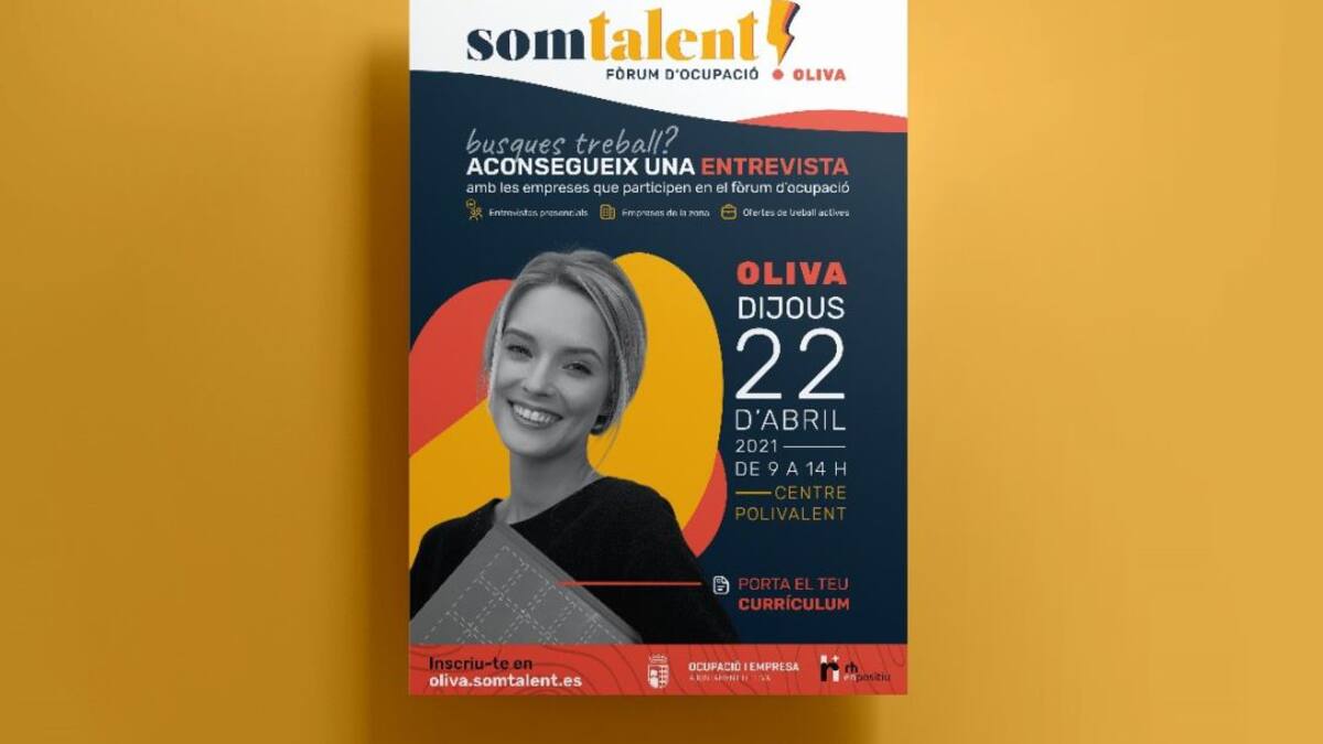 Primer Foro de Empleo 'Som Talent' en la ciudad de Oliva