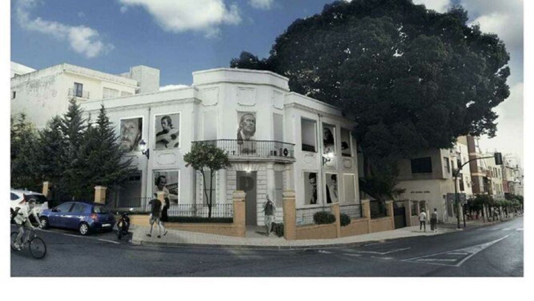 Recreación del Centro de Interpretación.