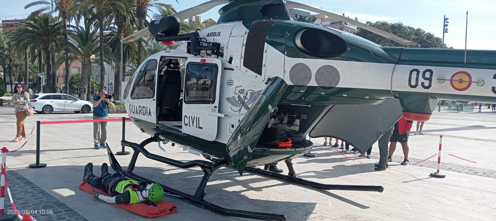 Exposición material de la Guardia Civil