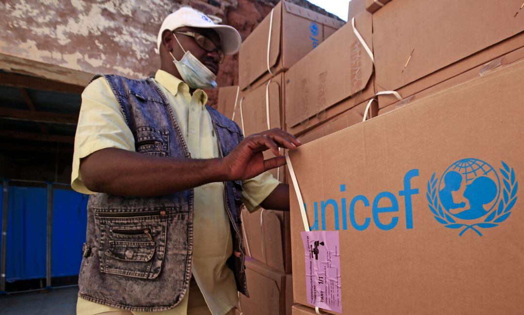 Unicef en Sudán.