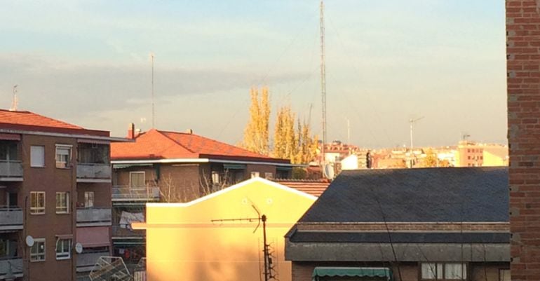 Boina de contaminación sobre Alcobendas y Sanse