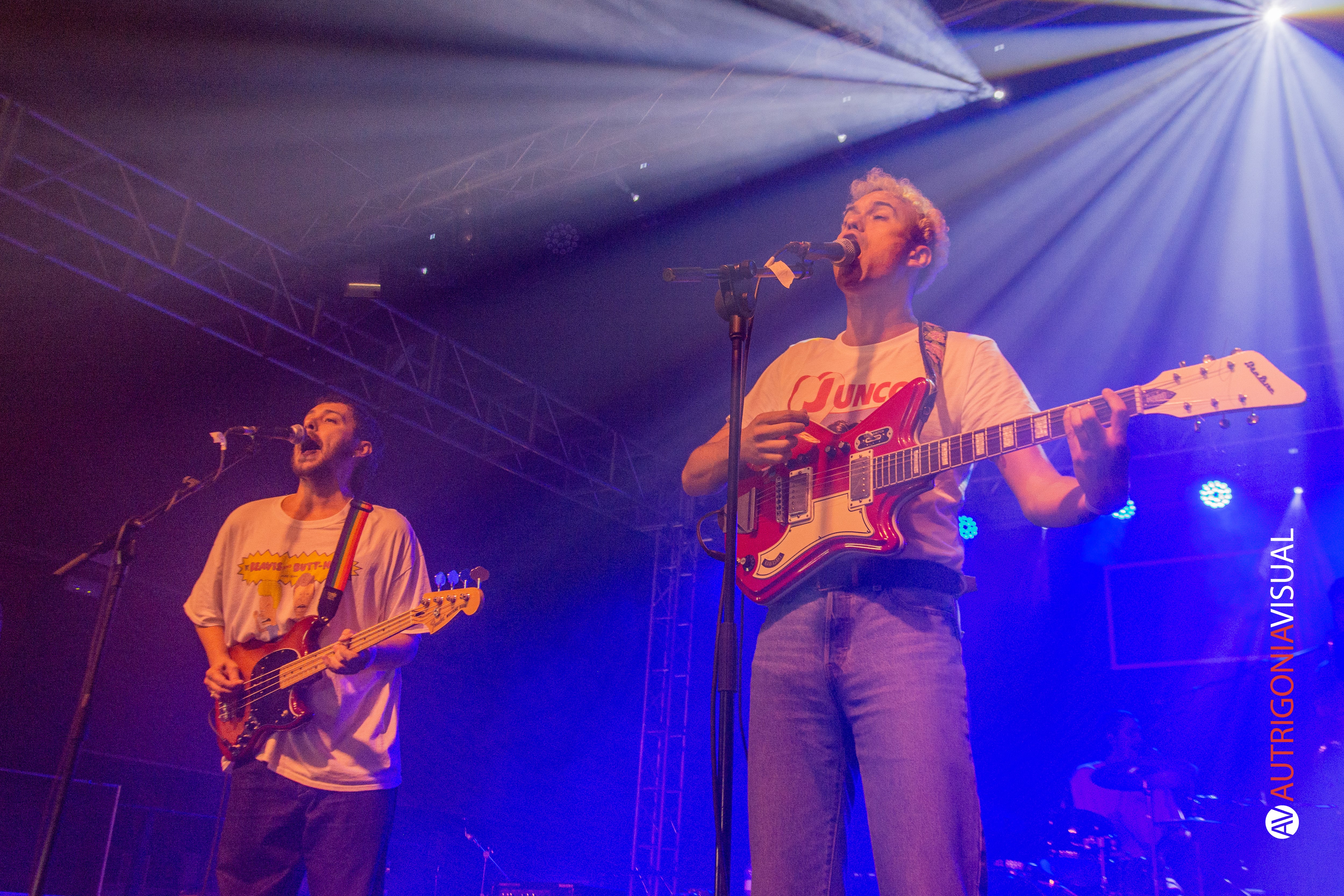 La banda The Parrots en Ebrovisión 2022