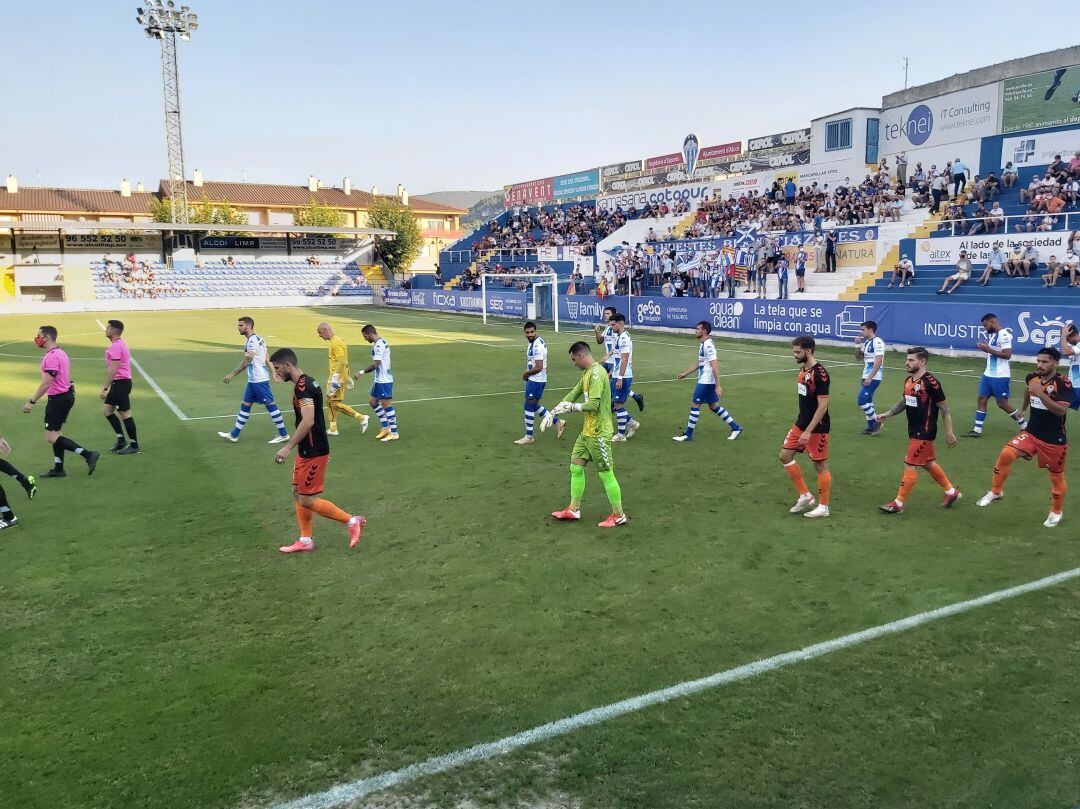 El Sabadell en El Collao en la primera vuelta