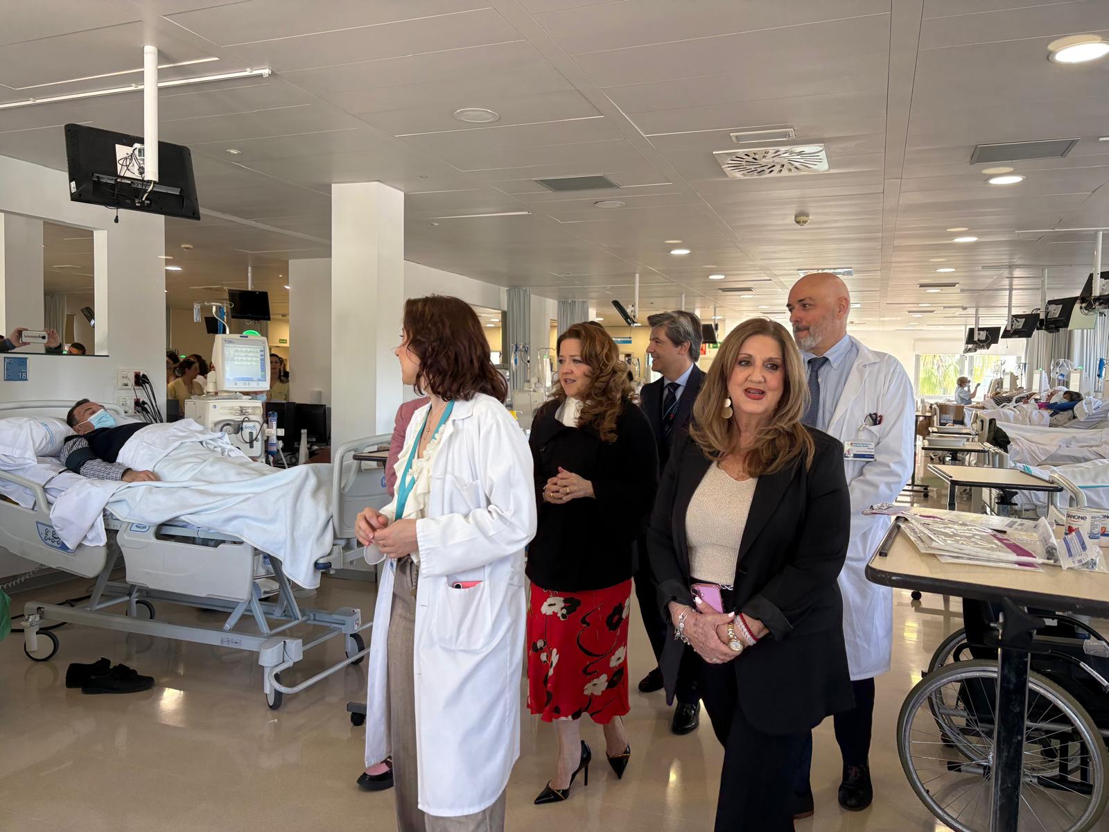 La Comunidad de Madrid amplía la Unidad de Diálisis del hospital Infanta Sofía de San Sebastián de los Reyes