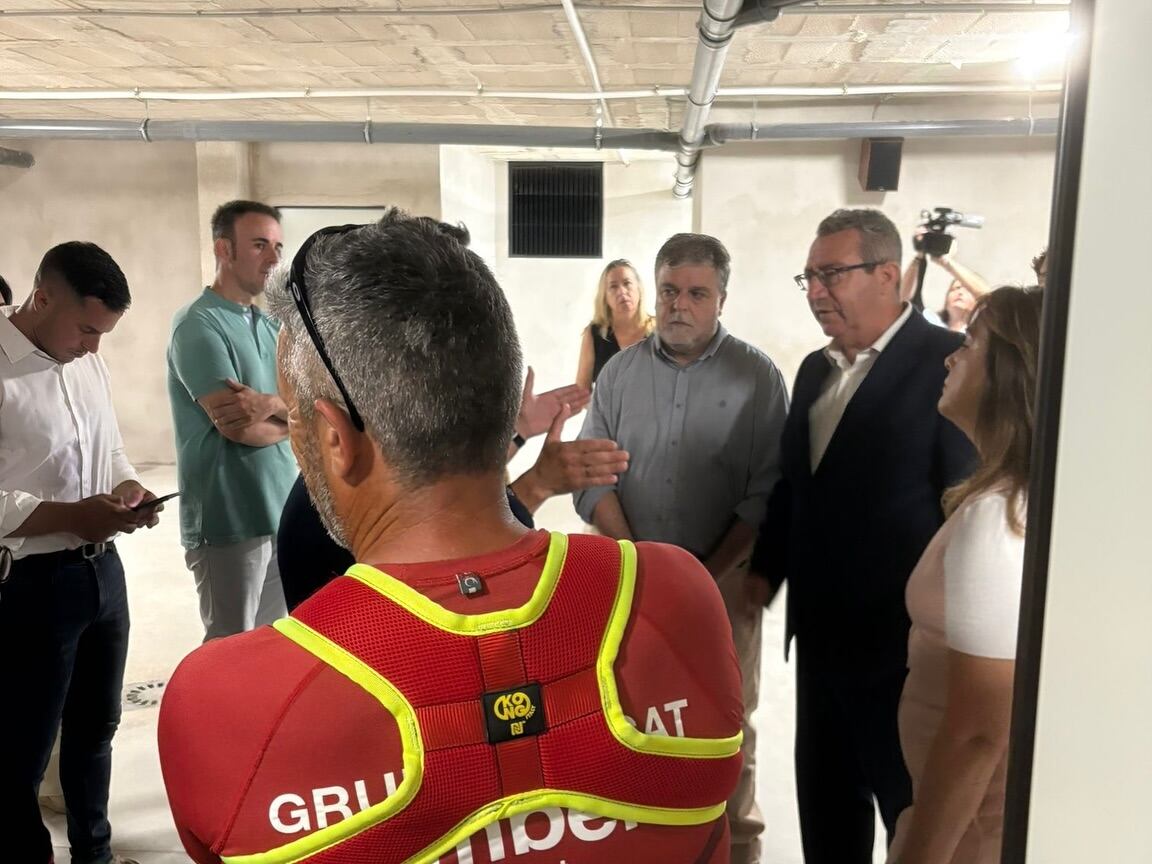 Inauguración del parque de bomberos