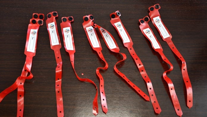 Pulseras TEA que se repartirán en San Roque