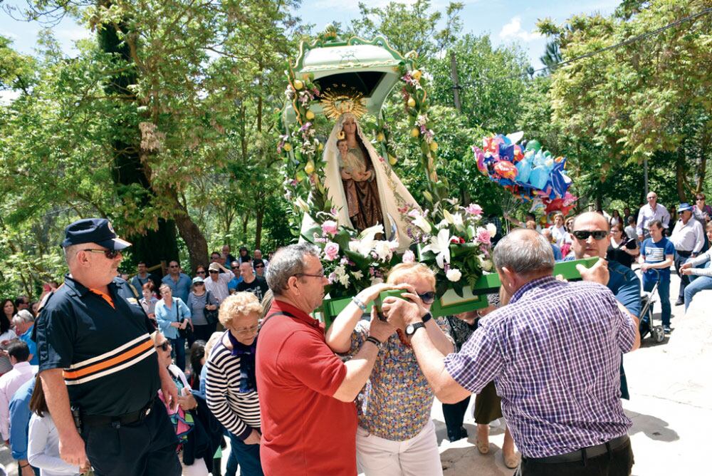 Imagen de archivo de la llegada de la Virgen de Consolación al Sitio de Consolación