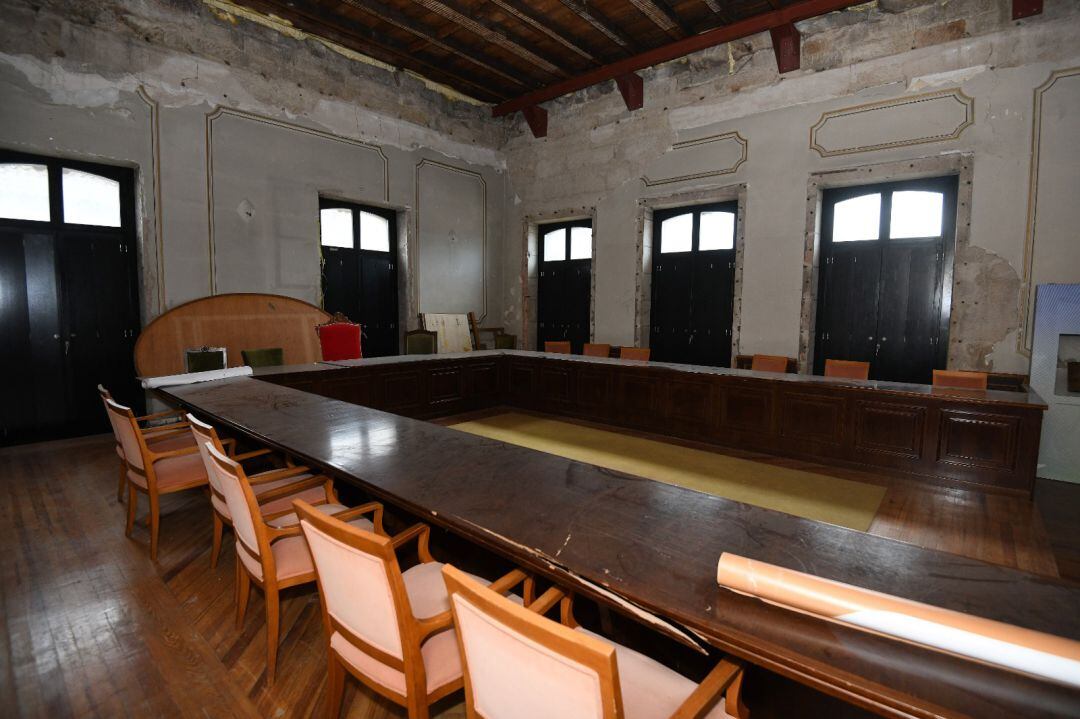 Salón de Plenos de la Casa Consistorial de Pontevedra