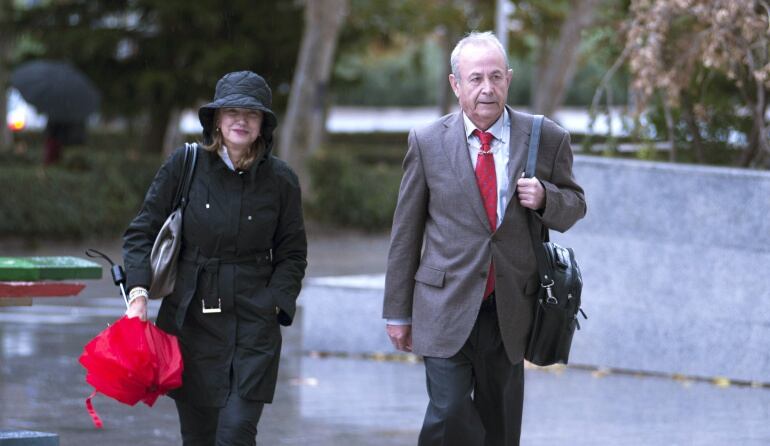 valencia 28-11-2014 el juez castro llega a la ciudad de la justicia en valencia para interrogar a los testigos del caso Gurtel
 foto jose jordan