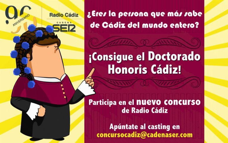 Bases para participar en el concurso Doctorado Honoris Cádiz