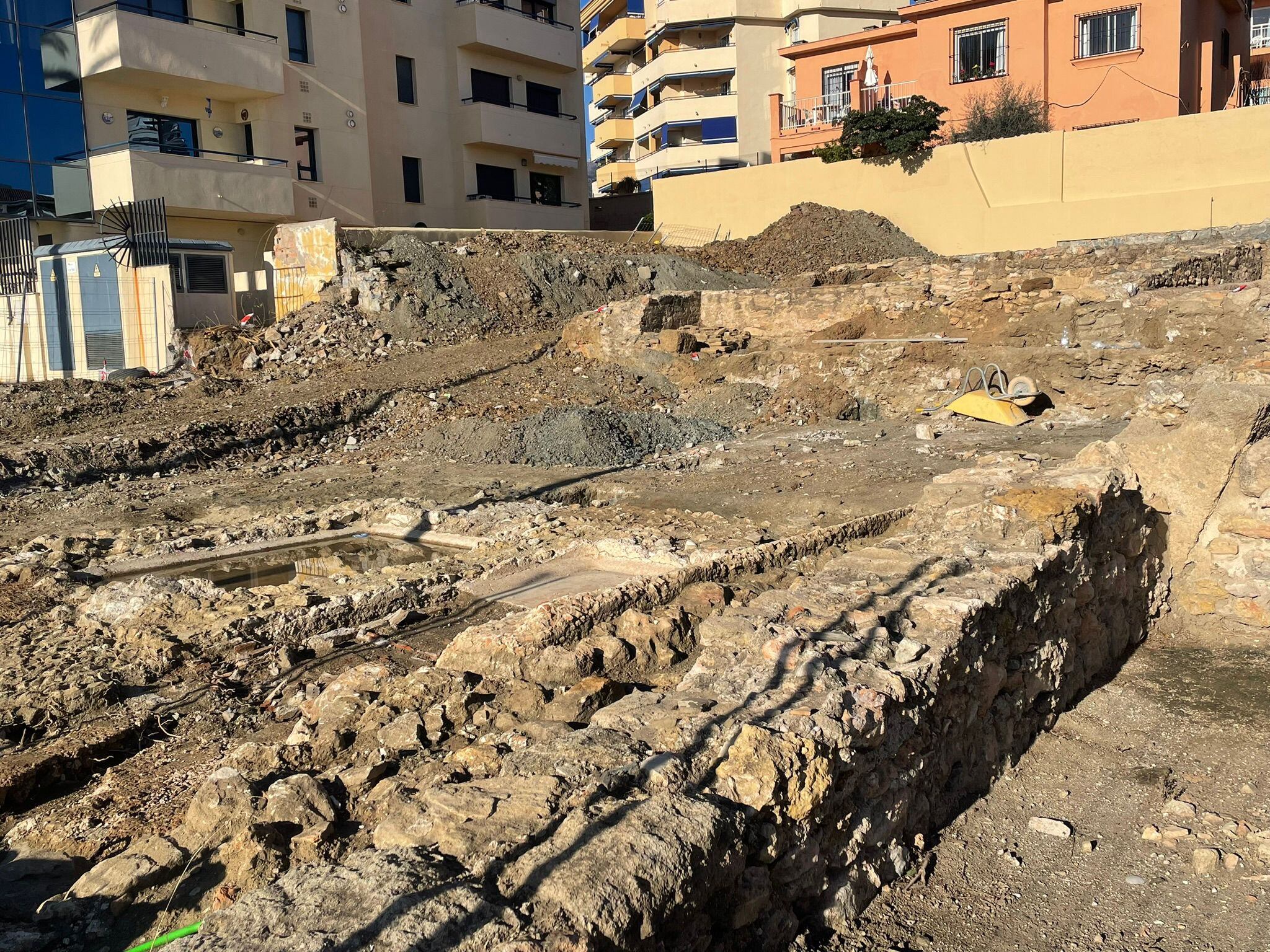 Restos arqueológicos del yacimiento en Benalmádena que pondrán en valor