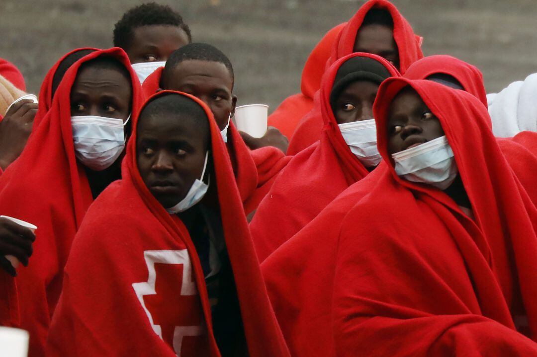 Migrantes llegados a Canarias en los últimos meses