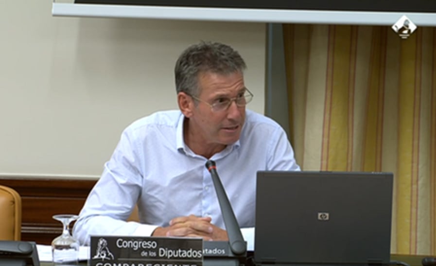 Comparecencia de César Nates en el Congreso de los Diputados