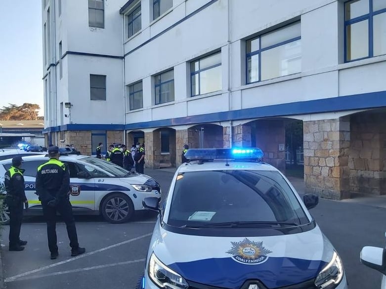 Policía Municipal de Gorliz en una imagen de archivo