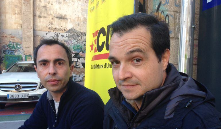 Dos dels regidors de la CUP a Reus.