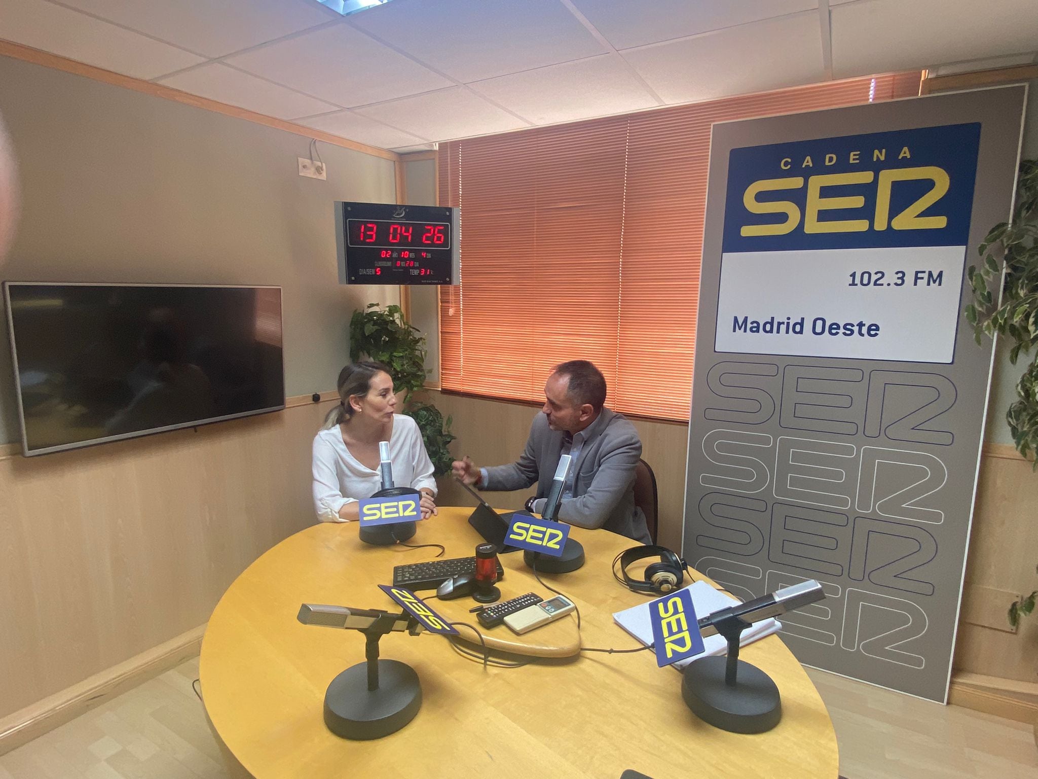 Manuel Bautista (PP) en el estudio de SER Madrid Oeste