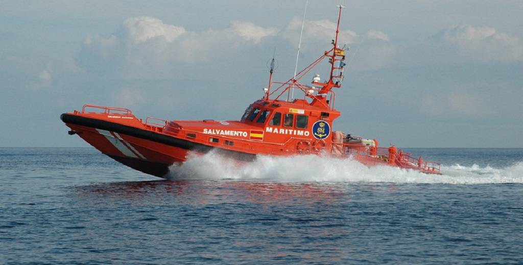 Un barco de Salvamento Marítimo en una imagen de archivo