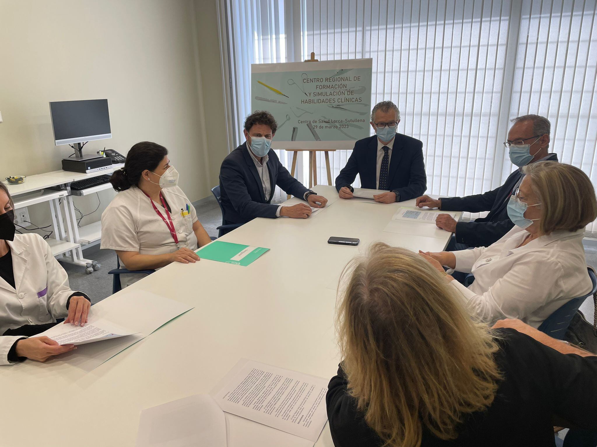 El nuevo Centro regional de Formación y Simulación de Habilidades Clínicas tendrá su sede en el centro de salud Lorca-Sutullena.