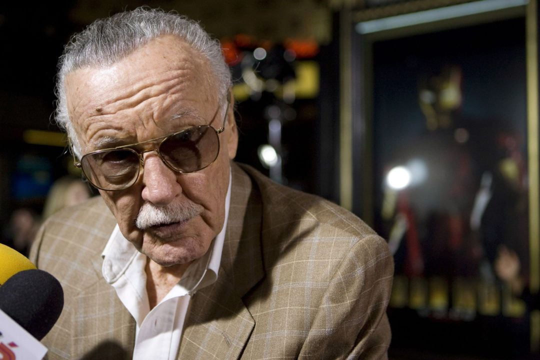 Fotografía de archivo del 30 de abril de 2008 del creador de los tiras cómicas de Marvel, Stan Lee