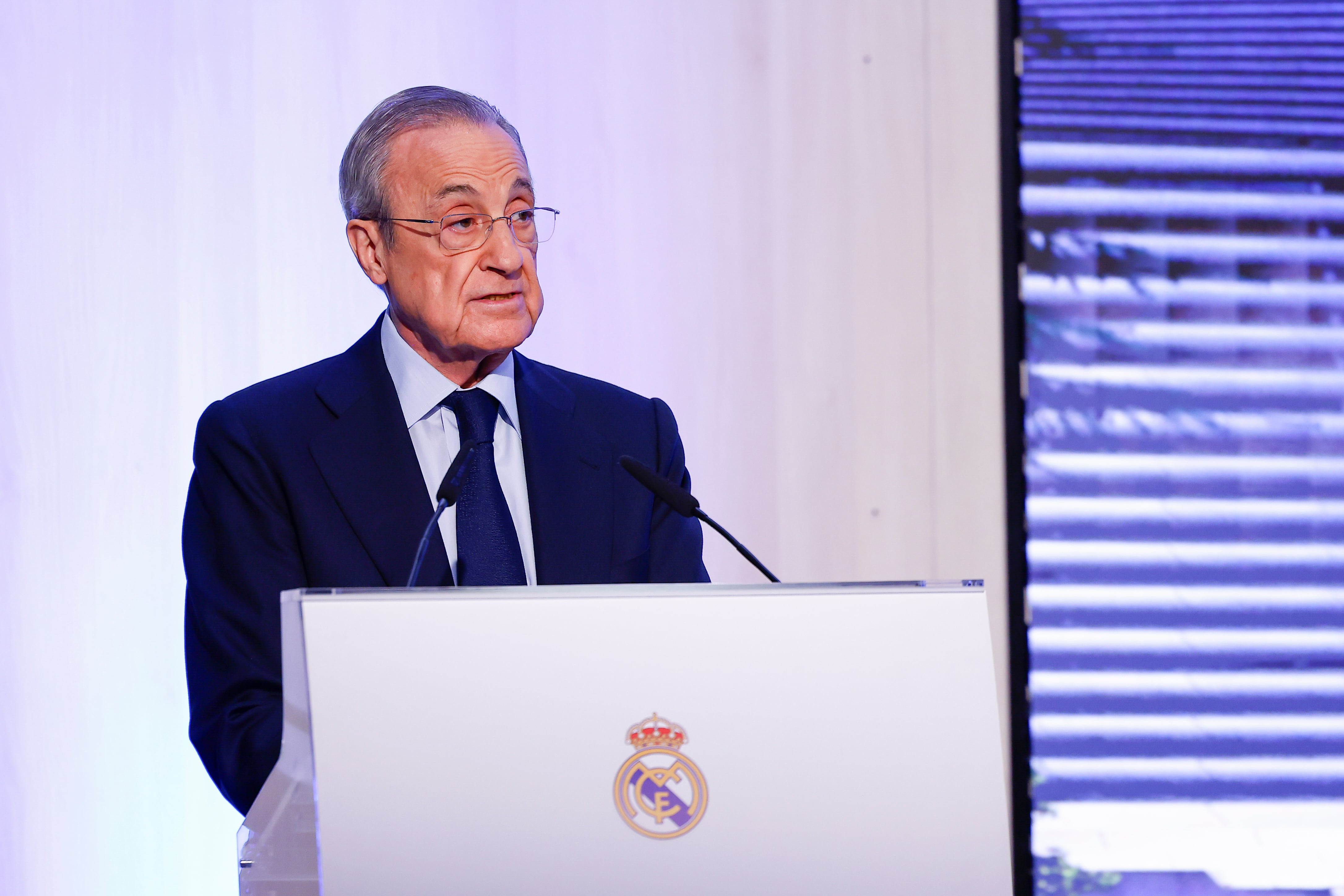 Florentino Pérez,presidente del Real Madrid. (Dennis Agyeman/Europa Press via Getty Images)