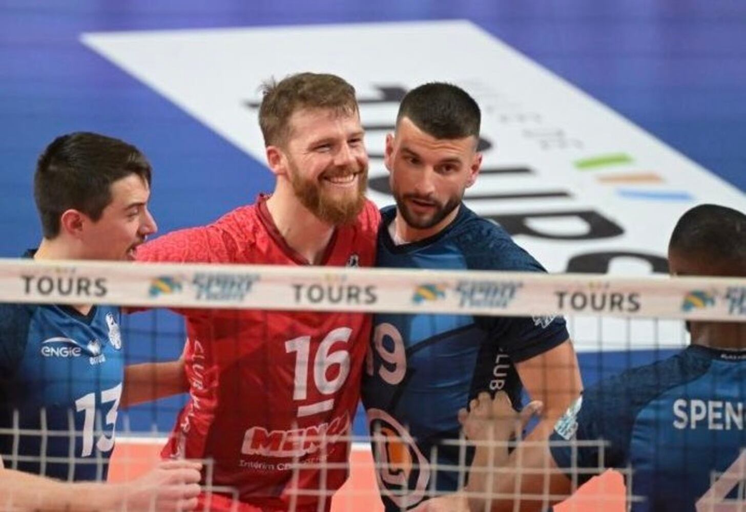 Ludovic Duée celebra el último título del Saint-Nazaire con sus compañeros