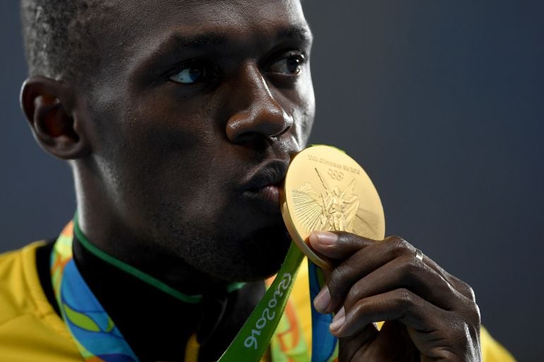 La novena medalla de Bolt en unos Juegos