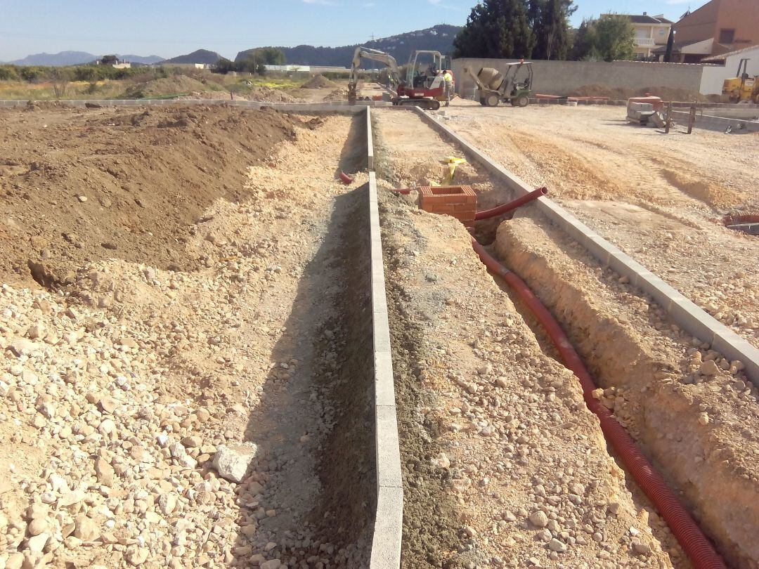 Obras en el municipio de Palmera 