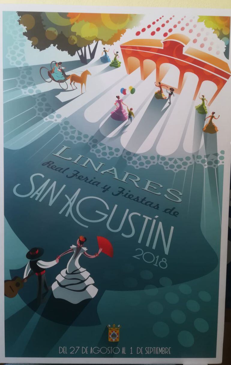 Cartel de la Feria de San Agustín 2018