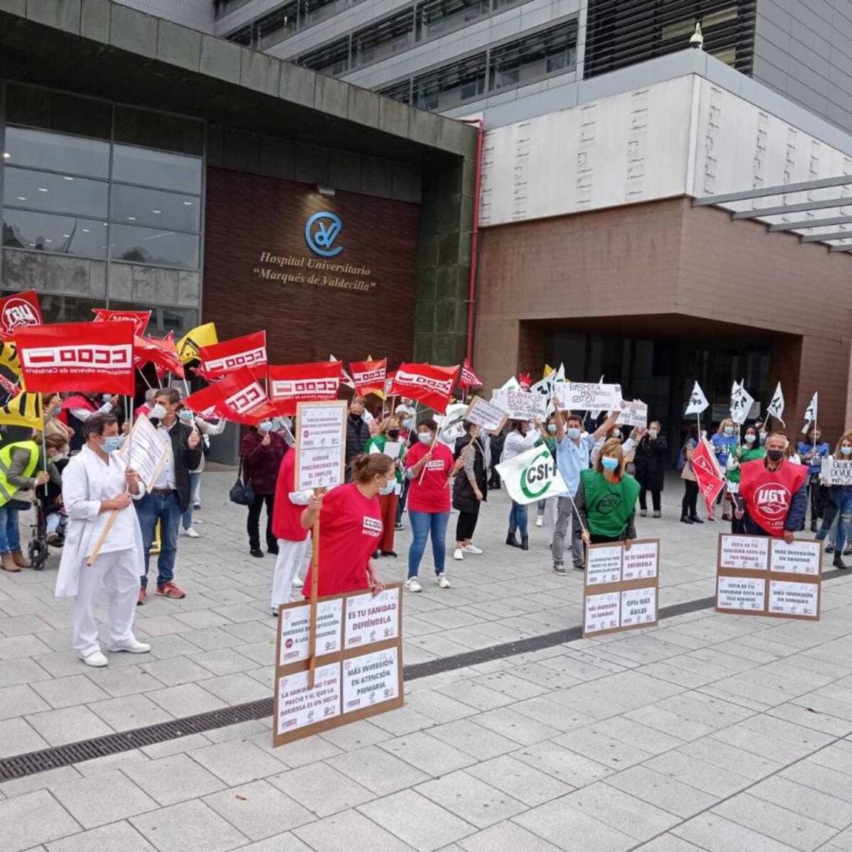 Sanidad y el SCS convocan concentraciones por la agresión a sanitarios