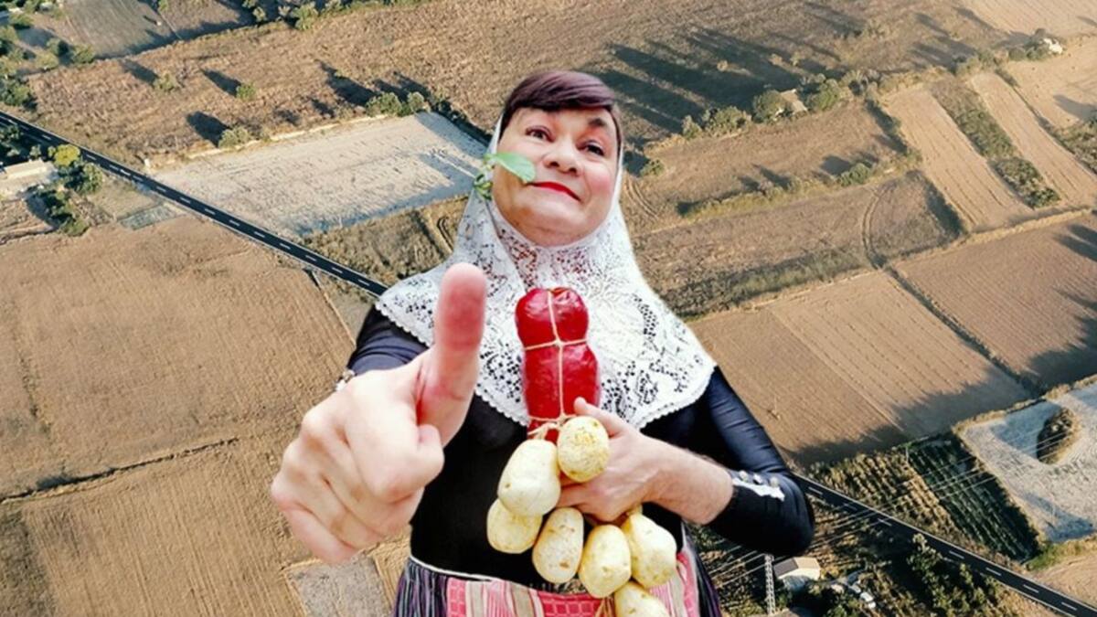 Pep Noguera participa en la campaña 'Tu a casa, noltros t'omplim es rebost'