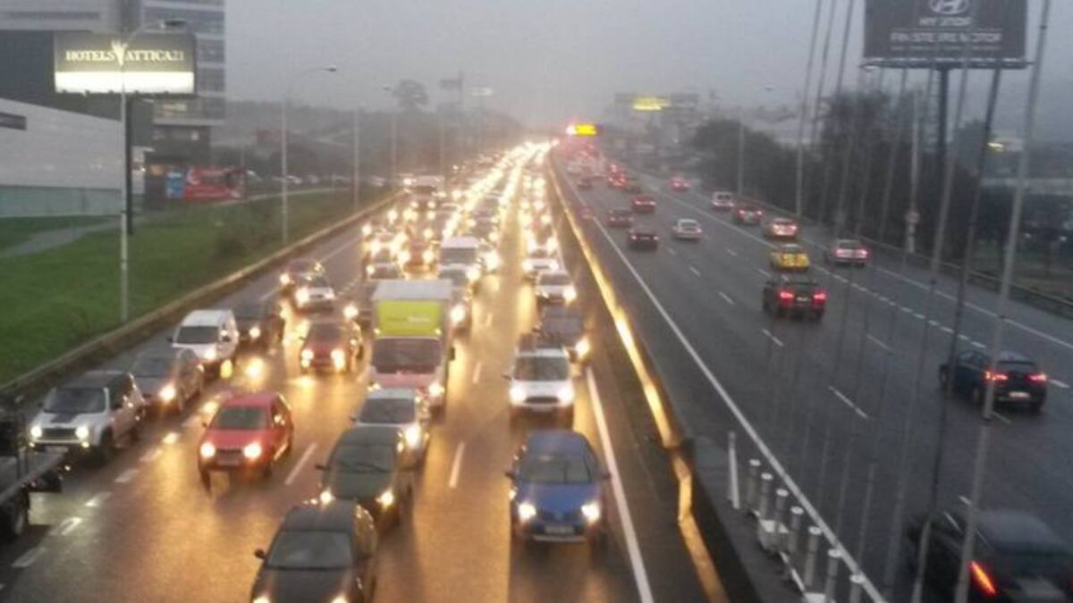 Reguero de incidencias y accidentes a consecuencia del temporal