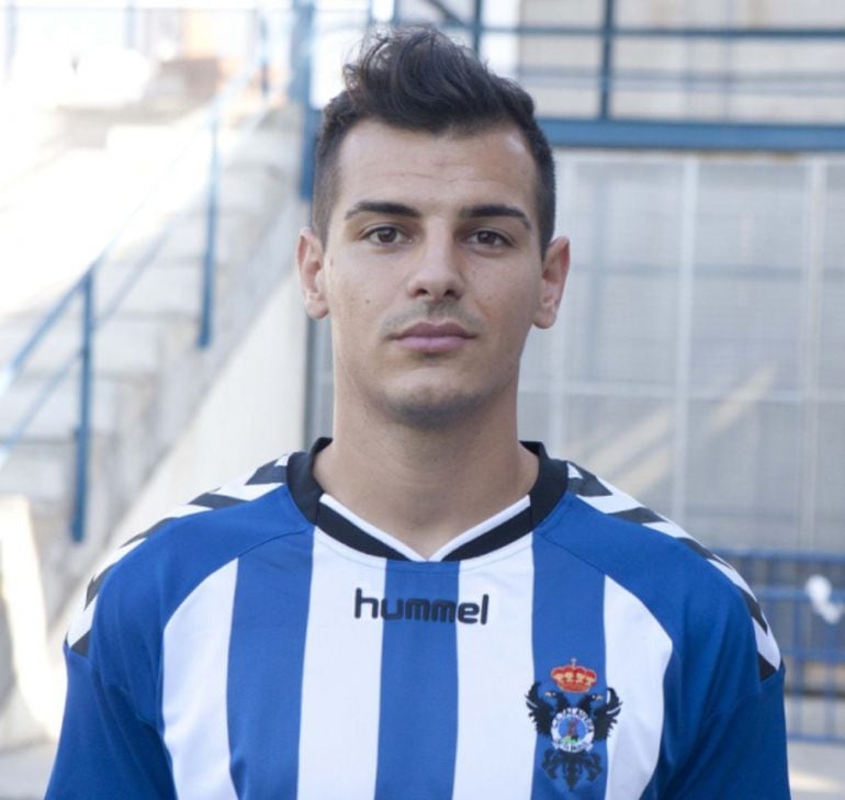 El goleador del Talavera, Cristían Perales 