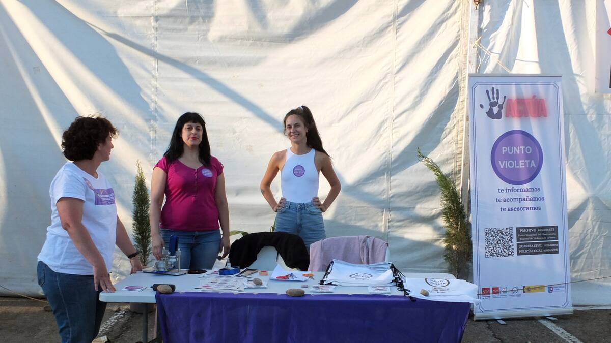 Hablamos con Josefina Martínez, concejala de Igualdad de Paracuellos de Jarama, sobre el curso de formación de voluntarios para el Punto Violeta para las fiestas municipales